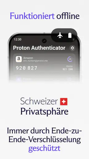 Proton Authenticator screenshot 10