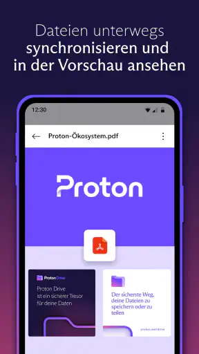 Proton Drive: Cloud-Speicher screenshot