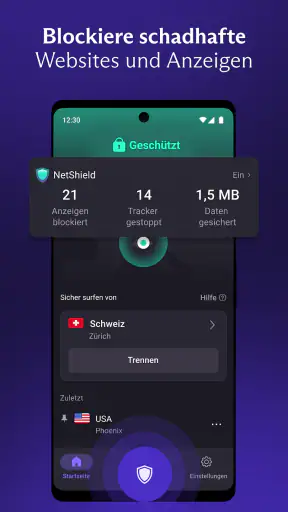 Proton VPN: Schnell & sicher screenshot