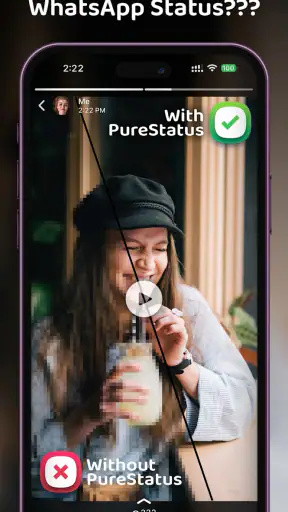 PureStatus: Scharfer HD-Status screenshot