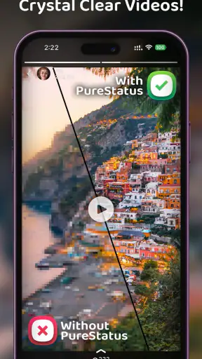 PureStatus: Scharfer HD-Status screenshot