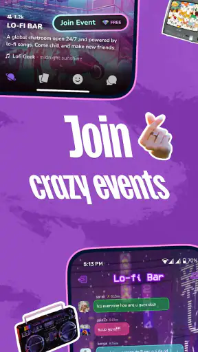 purp - Finde neue Freunde screenshot