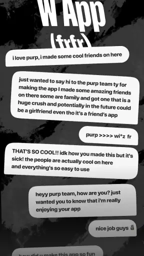 purp - Finde neue Freunde screenshot