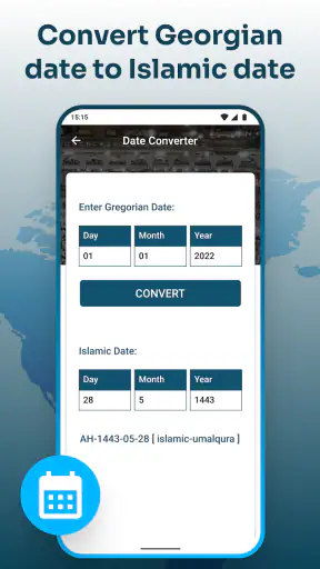 Qibla Compass with Salah Time screenshot
