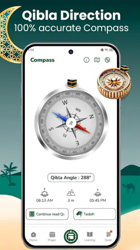 Qibla Kompass - Mekka Kompass screenshot 10