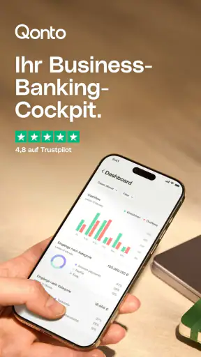 Qonto - Die smarte Finanz-App screenshot 1