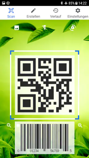 QR & Barcode Scanner (Deutsch) screenshot 11