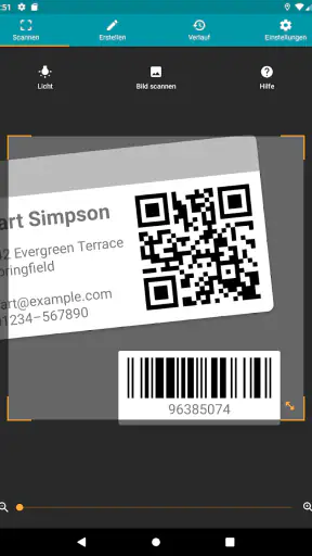 QR- & Barcode-Scanner Pro screenshot 9