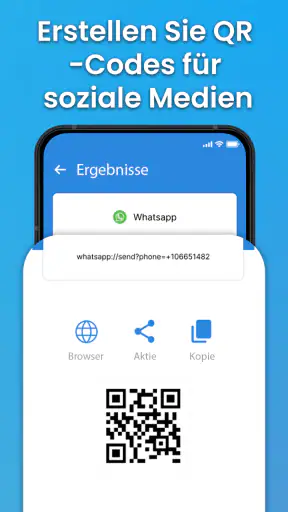 QR-Code-Scanner und –Generator screenshot