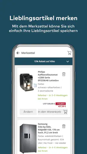 Quelle Technik & Haushalt Shop screenshot