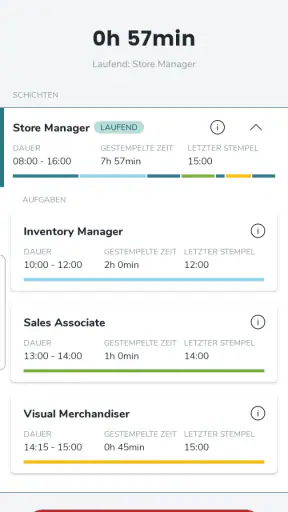 Quinyx Mobile screenshot
