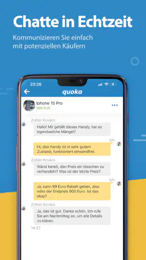 Quoka Kleinanzeigen Flohmarkt screenshot