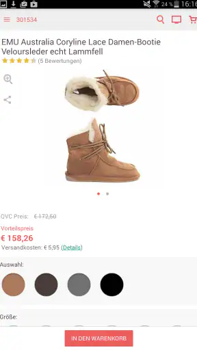 QVC (Deutschland) screenshot