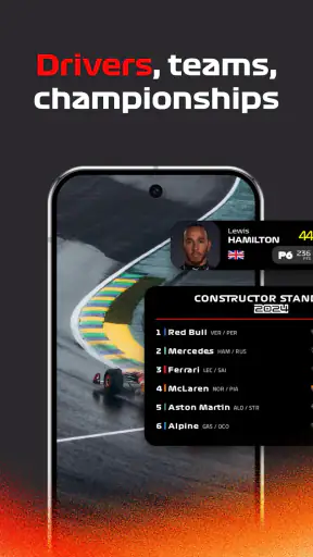 Racify – F1 Widgets screenshot