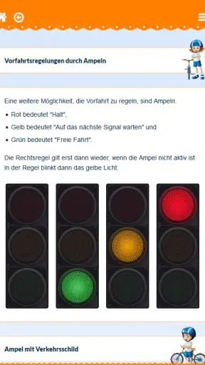 Radfahrprüfung screenshot