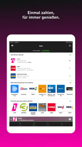 radio.de PRIME screenshot 10