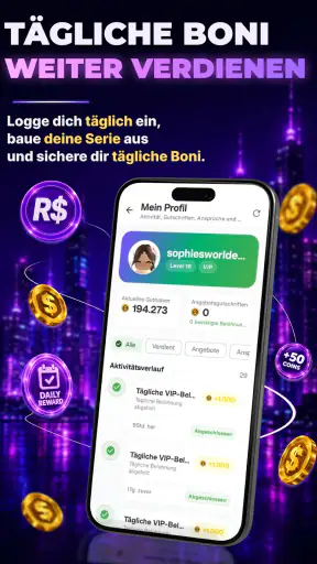 RBX Earny: Coins & Belohnungen screenshot
