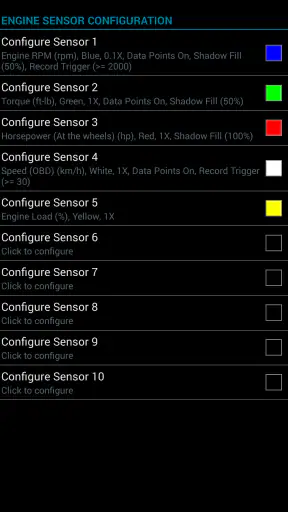 Realtime Charts for Torque Pro screenshot 12