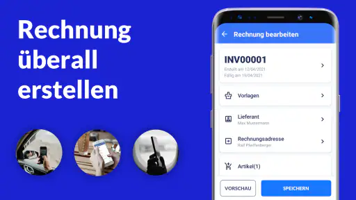Rechnung App, Invoice Maker screenshot