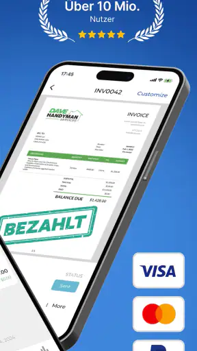 Rechnung schreiben Invoice Fly screenshot