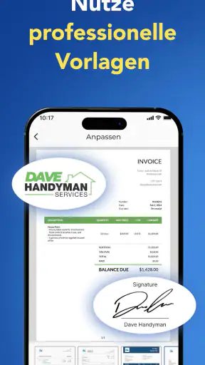 Rechnung schreiben Invoice Fly screenshot