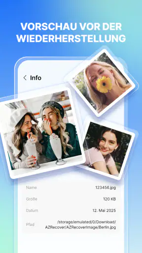 Recovery: Fotos & Videos screenshot