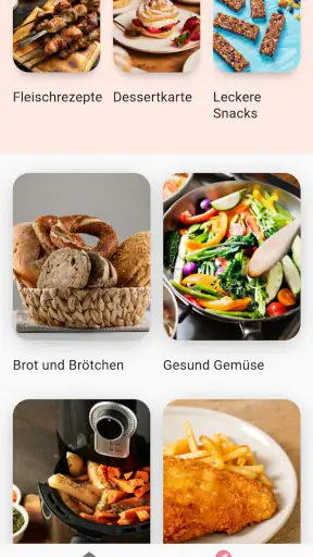 Rezepte für luftfritteusen screenshot
