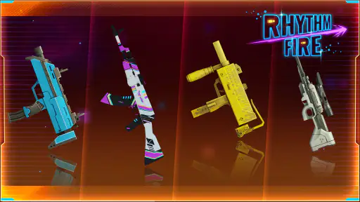 Rhythm Fire–EDM-Shootingspiel screenshot
