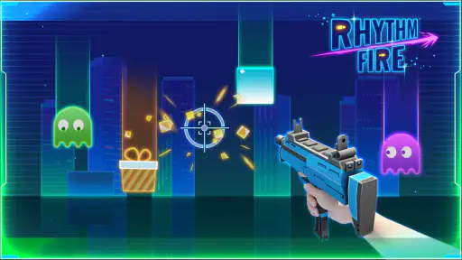 Rhythm Fire–EDM-Shootingspiel screenshot
