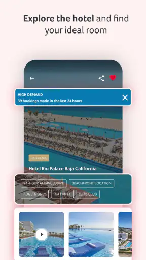 RIU Hotels & Resorts screenshot