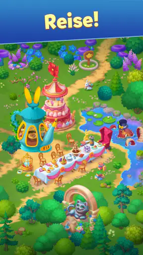Road Trip: Royal merge spiele screenshot 12