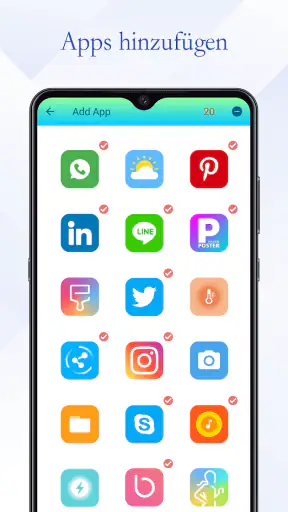 Roll Icon: 3D Hintergrundbild screenshot