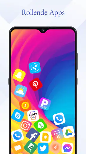 Roll Icon: 3D Hintergrundbild screenshot