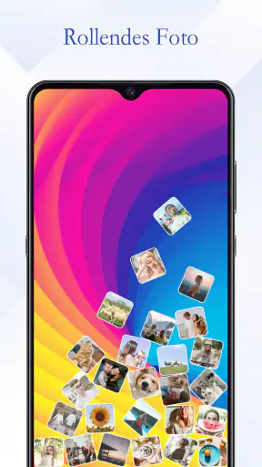 Roll Icon: 3D Hintergrundbild screenshot