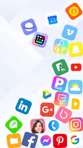 Roll Icon: 3D Hintergrundbild screenshot