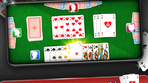 Rommé - Karten spielen offline screenshot 11