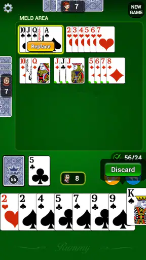 Rommé: Kartenspiele screenshot