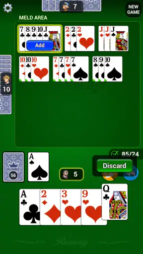 Rommé: Kartenspiele screenshot
