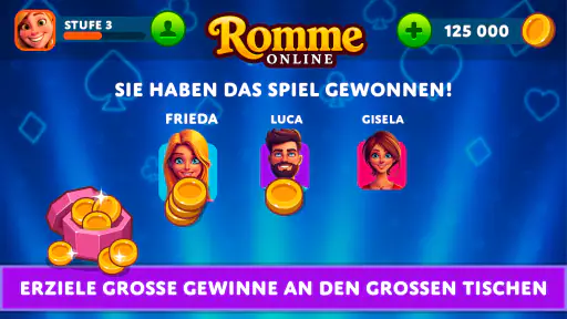 Rommé Online screenshot