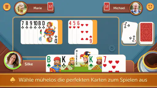 Rommé Treff - Spaß mit Karten screenshot 11