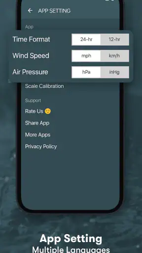 Raum temperatur messer screenshot