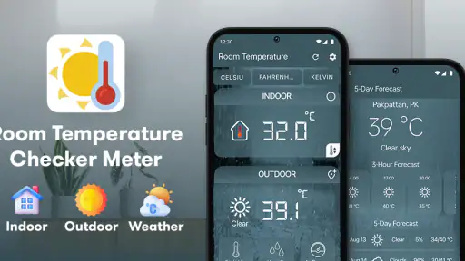 Raum temperatur messer screenshot
