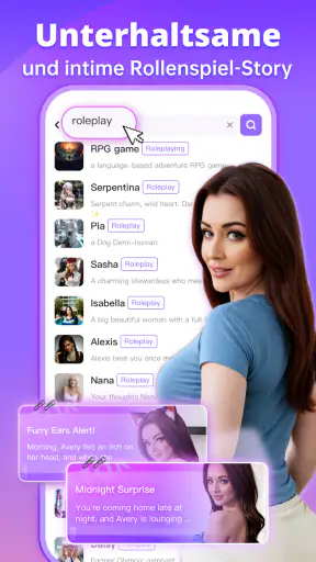 Rosytalk: Dein KI-Begleiter screenshot