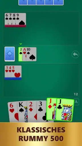 Rummy 500 screenshot 11