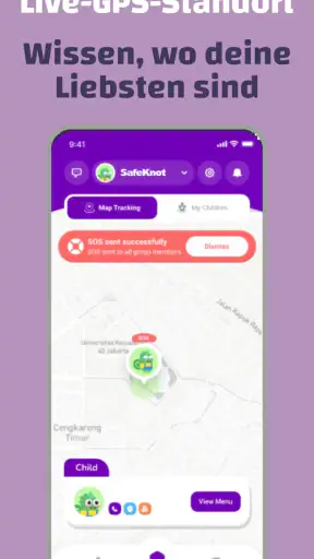 Safeknot GPS Familien Ortung screenshot 10