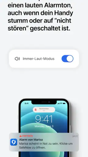 SafeNow® screenshot