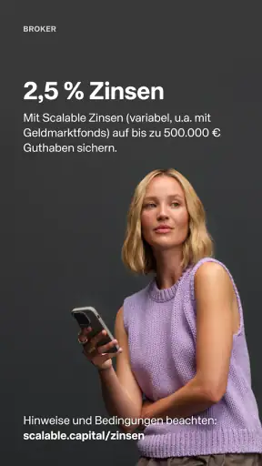 Scalable Capital: ETF & Aktien screenshot