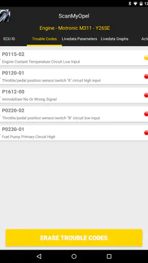 ScanMyOpel screenshot 9