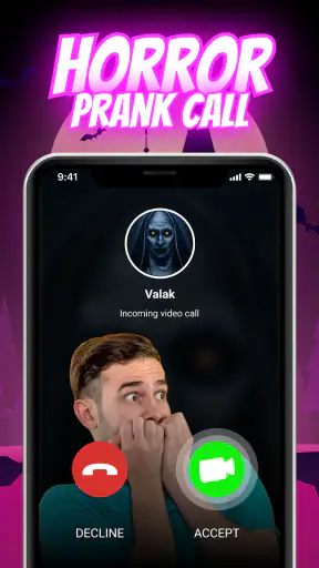 Scary Call & Fake Prank Chat screenshot
