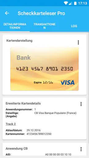 Scheckkartenleser Pro NFC screenshot